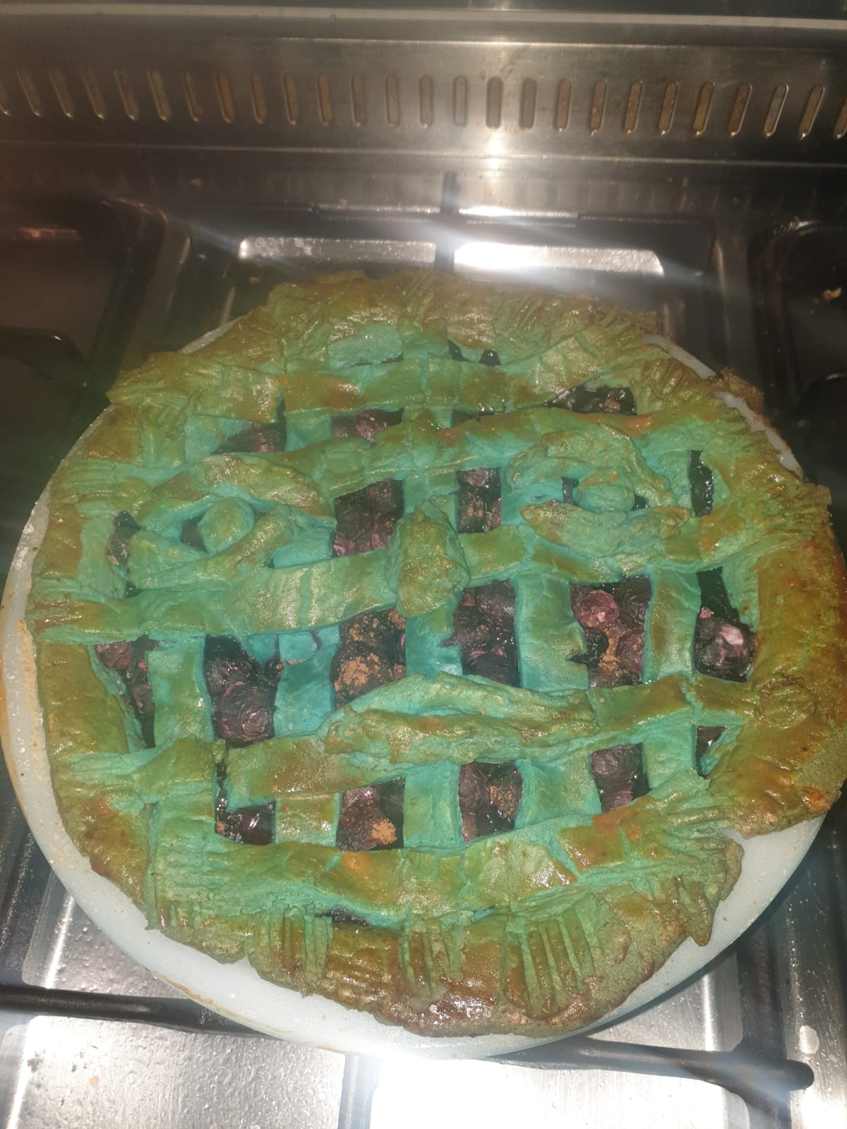 Blueberry pie